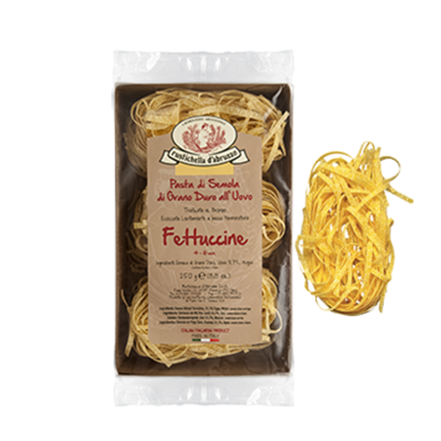 RUSTICHELLA - PASTA EGG FETTUCCINE 250G เฟตตูชินิ (เส้นพาสต้าไข่) - FERRARI THAILAND