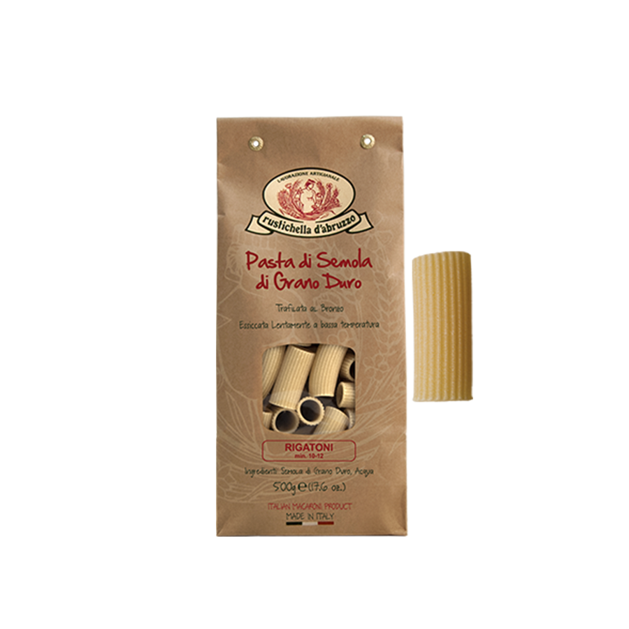 RUSTICHELLA - PASTA CLASSICA RIGATONI 500G ริกาโตนี พาสต้า - FERRARI THAILAND
