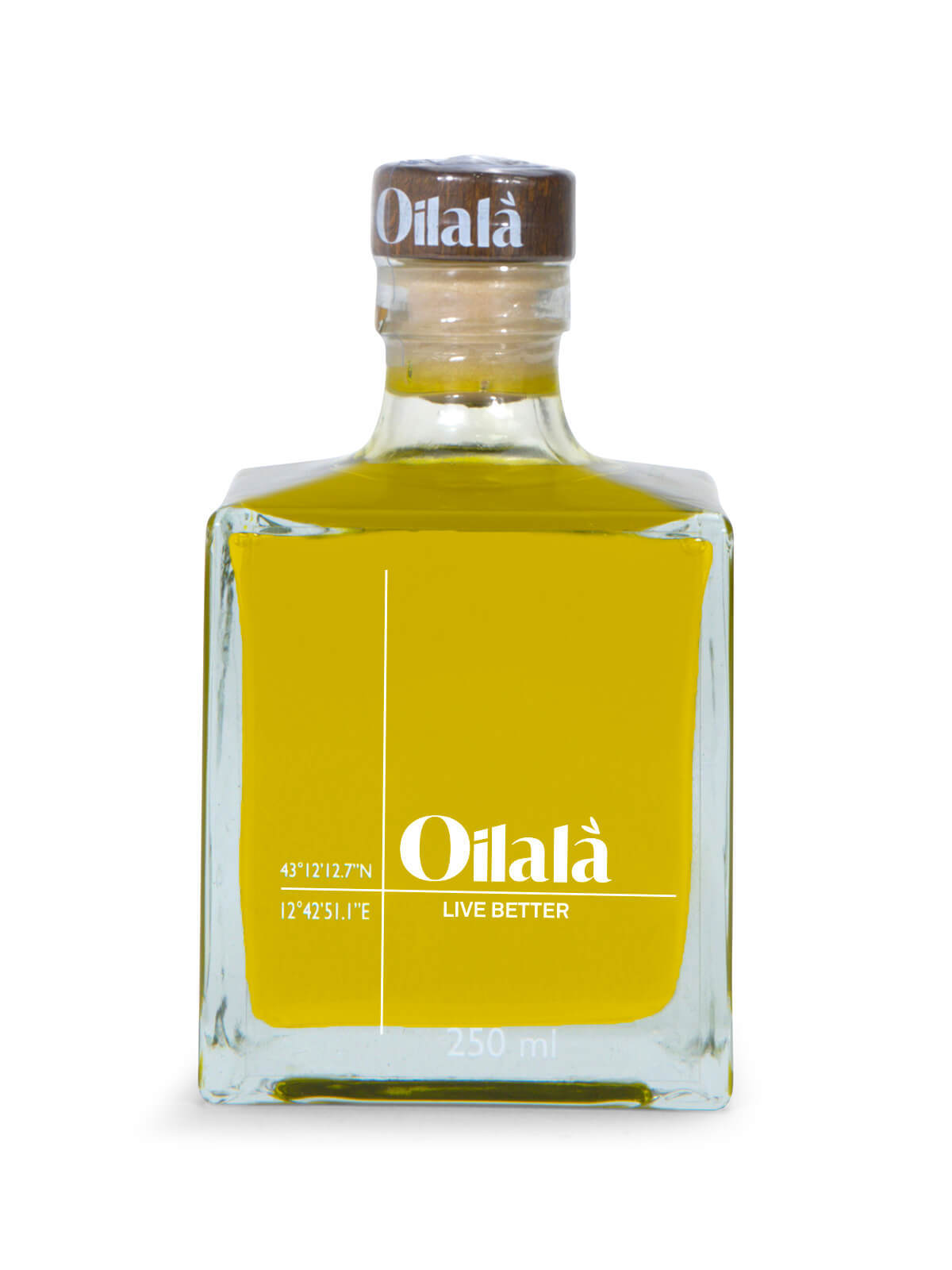 OILALA - EXTRA-VIRGIN OLIVE OIL – MONOVARIETY CORATINA – MAJESTIC – 250ML - FERRARI THAILAND