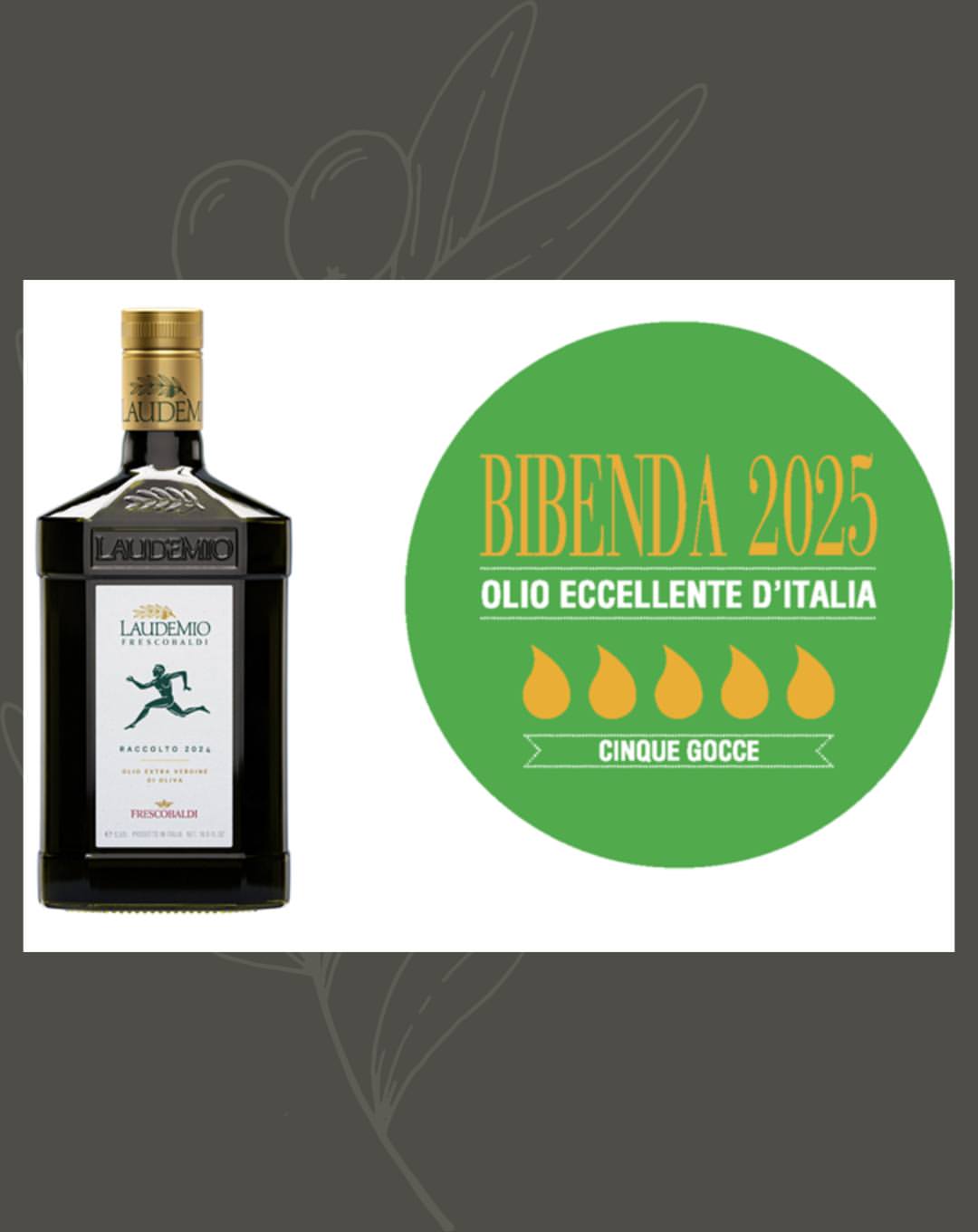 LAUDEMIO - EXTRA-VIRGIN OLIVE OIL 500ML (TUSCANY) - FERRARI THAILAND
