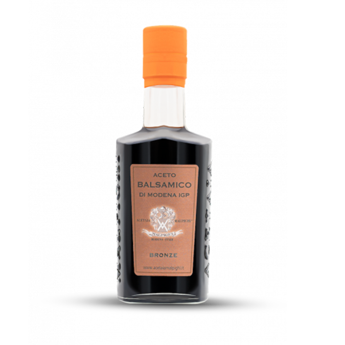 MALPIGHI - BALSAMIC VINEGAR OF MODENA IGP BRONZE น้ำส้มสายชูหมักจากน้ำองุ่นแดง - FERRARI THAILAND