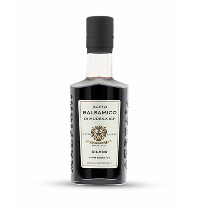 MALPIGHI - BALSAMIC VINEGAR OF MODENA IGP SILVER น้ำส้มสายชูหมักจากน้ำองุ่นแดง