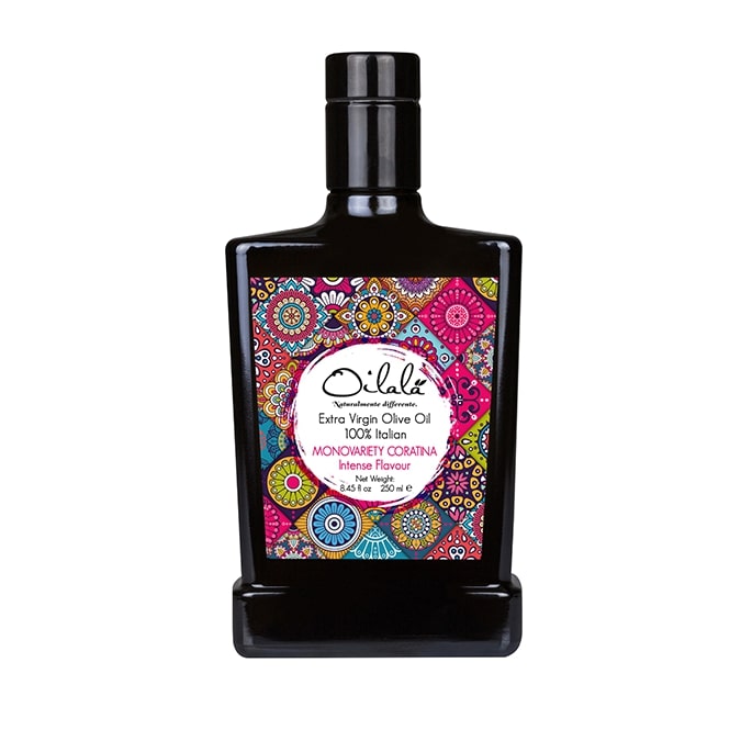 OILALA - EXTRA-VIRGIN OLIVE OIL – MONOVARIETY CORATINA MAJOLICA 250ML - FERRARI THAILAND