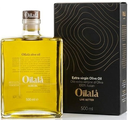 OILALA - EXTRA-VIRGIN OLIVE OIL – MONOVARIETY CORATINA – LIQUID LUXURY – 500ML - FERRARI THAILAND