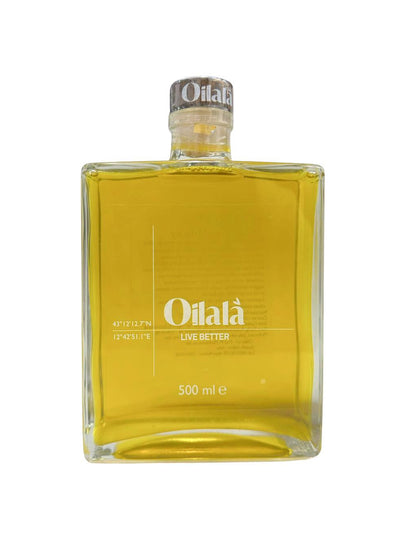 OILALA - EXTRA-VIRGIN OLIVE OIL – MONOVARIETY CORATINA – LIQUID LUXURY – 500ML - FERRARI THAILAND