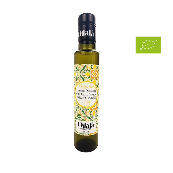 OILALA - EXTRA-VIRGIN OLIVE OIL LEMON 250ML - FERRARI THAILAND