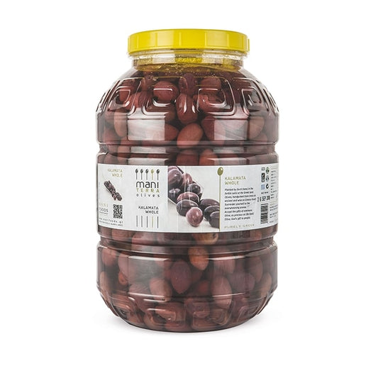 VAL - OLIVE KALAMATA JUMBO WHOLE 3KG (MANITTERA)