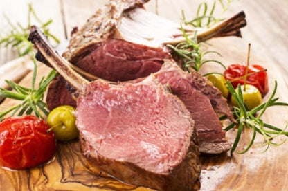 COASTAL LAMB - FRENCHED RACK CAP-OFF (480G-500G)  PRICE PER PC ซี่โครงแกะ นิวซีแลนด์ แช่แข็ง - FERRARI THAILAND