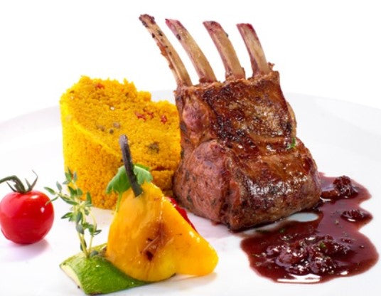 COASTAL LAMB - FRENCHED RACK CAP-OFF (480G-500G)  PRICE PER PC ซี่โครงแกะ นิวซีแลนด์ แช่แข็ง - FERRARI THAILAND