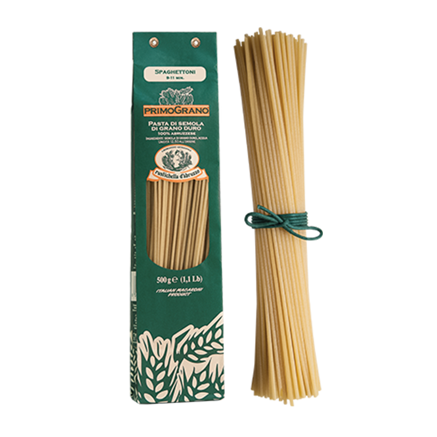 RUSTICHELLA - PASTA PRIMOGRANO SPAGHETTONI 500G สปาเก็ตโตนิ (เส้นพาสต้า) - FERRARI THAILAND